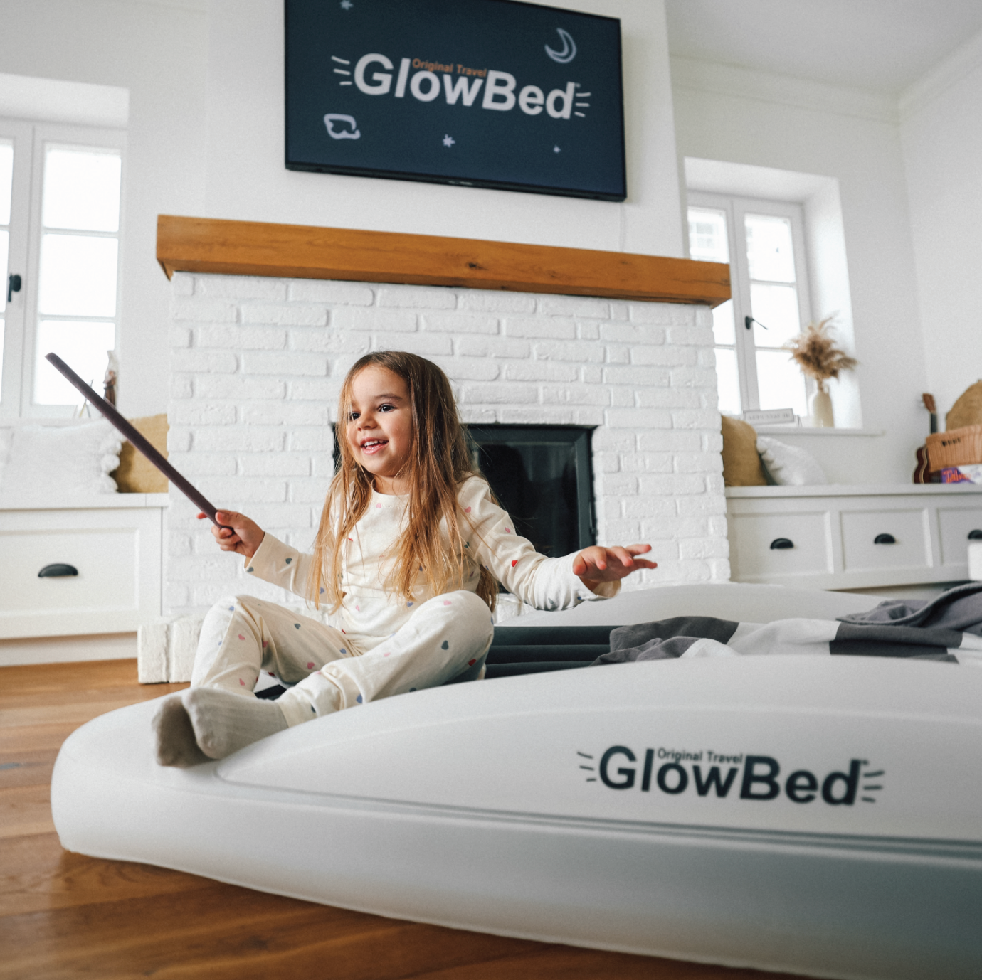 GlowBed™ Toddler-Sized Air Bed